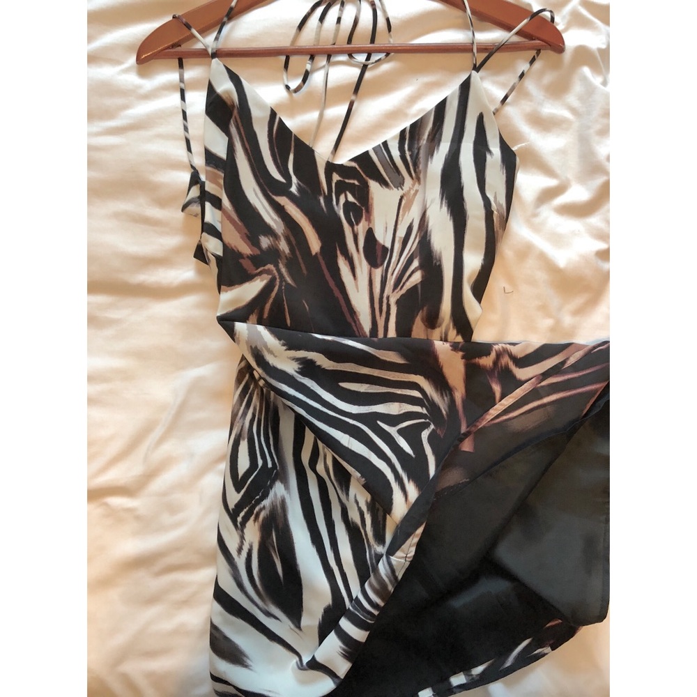 Zebra Print Dress